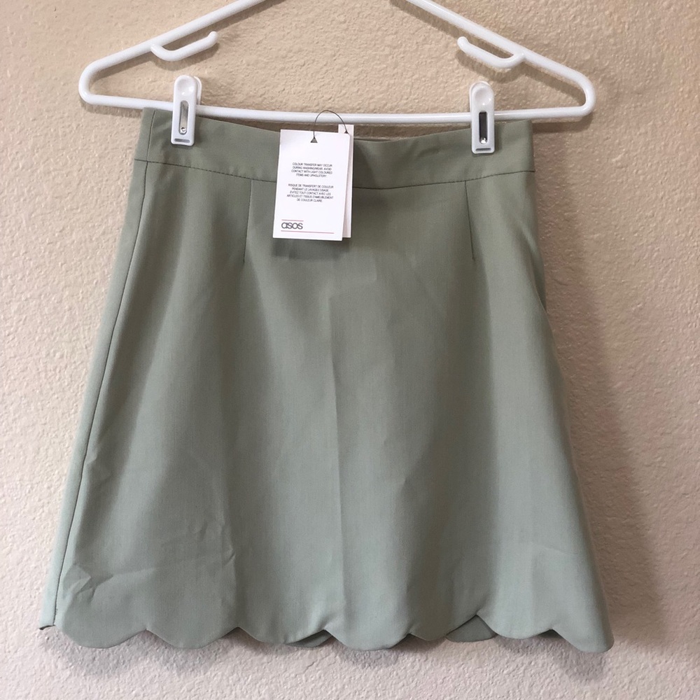 ASOS Scalloped Pencil Skirt